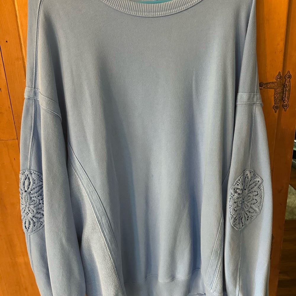 Aerie Light Blue Knit Top